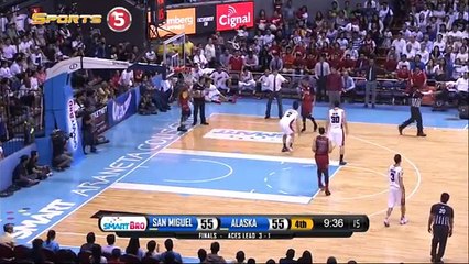 FINALS GAME 5  SAN MIGUEL VS ALASKA - Q4   Philippine Cup 2015-2016