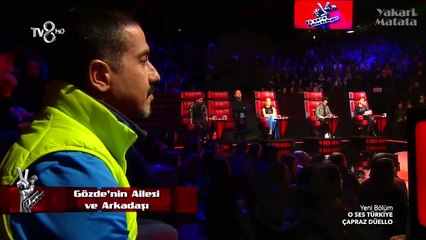 Gözde Önder - Hoşçakal   O Ses Türkiye Çapraz Düello