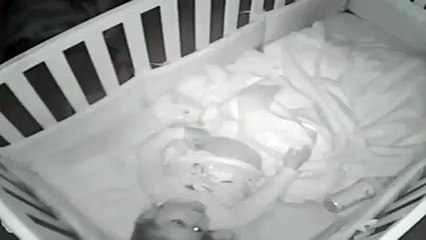 Toddler Caught On Monitor Praying viral on internet