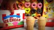 Ice Cream Set Just Kidz Play Food Play-Doh Ice Creams Scoops Popsicles Ice Cream Cones Toy Food