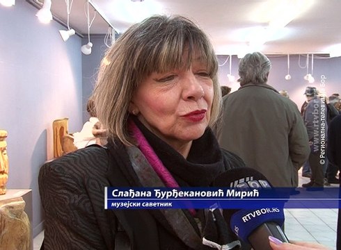 Izložba skulptura Portreti života , 27. januar 2016. (RTV Bor)