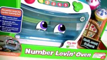 Baking Oven Toy ❤ Leap Frog Number Lovin' Oven Learning Kids Toy Bake Pizza Sweets Treats Cupcakes (FULL HD)