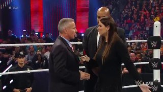Mr.McMahon arrested WWE RAW 2016