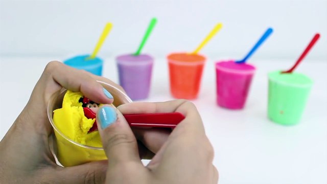 Play Doh Surprise Colour Yogurt Cups Mickey Mouse Minnie Mouse Disney Cars 2 Angry Birds Hello Kitt