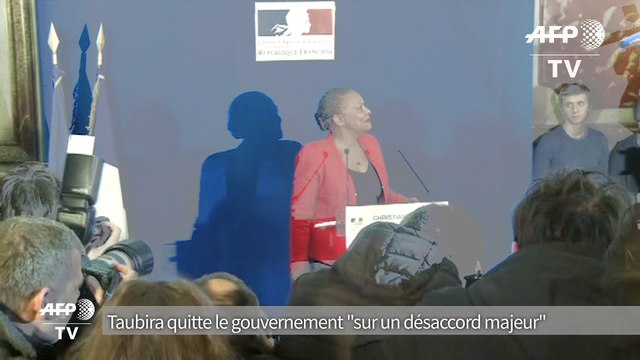 Taubira part sur un désaccord politique majeur