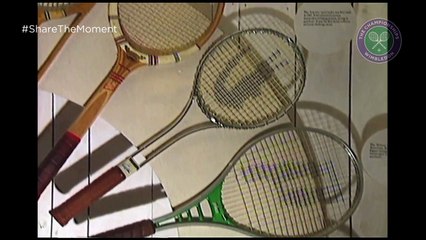 Share the Moment  Wimbledon waves goodbye to wooden rackets