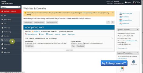 How to install Fail2ban on Plesk 12.5 Control Panel