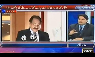 Sabir Shakir reveals inside story behind Ex Chief Justice Ch bullet proof car