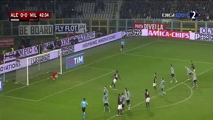 Mario Balotelli Goal ~ Alessandria vs AC Milan 0-1 ~ 26_1_2016 [Coppa Italia]