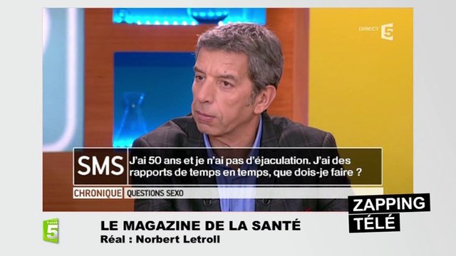 La blague coquine de Michel Cymès en direct dans le Magazine de la santé