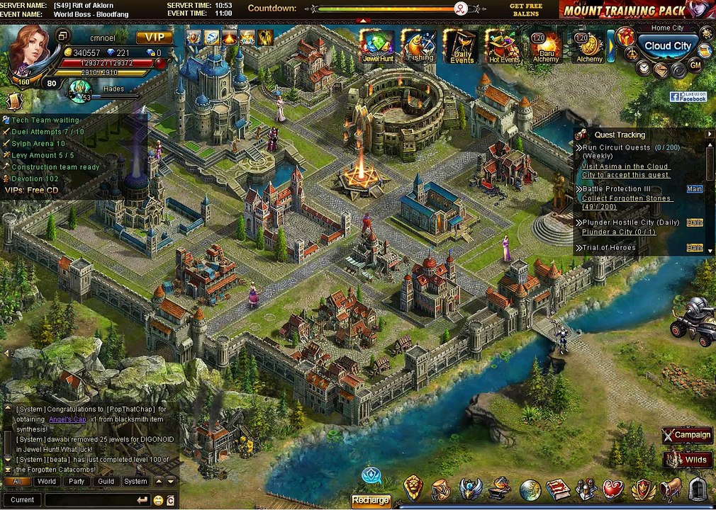 Wartune Plunder and Attacking a Player on Map