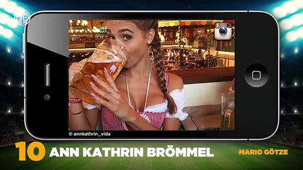 Top 10 Hottest Football WAGS 2016 (News World)