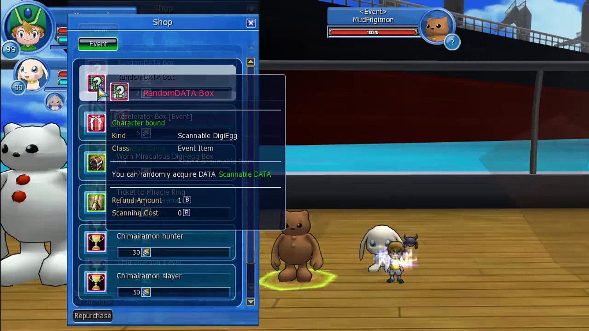 Digimon masters online halloween event 2019