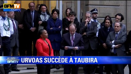 Urvoas à Taubira: "C'est un bilan conséquent dont vous avez toutes les raisons d'être fière"
