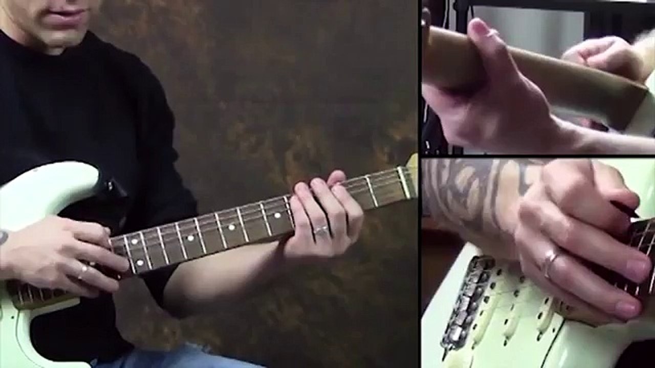 Steve Stine- Eddie Van Halen Style 2 Hand Tapping