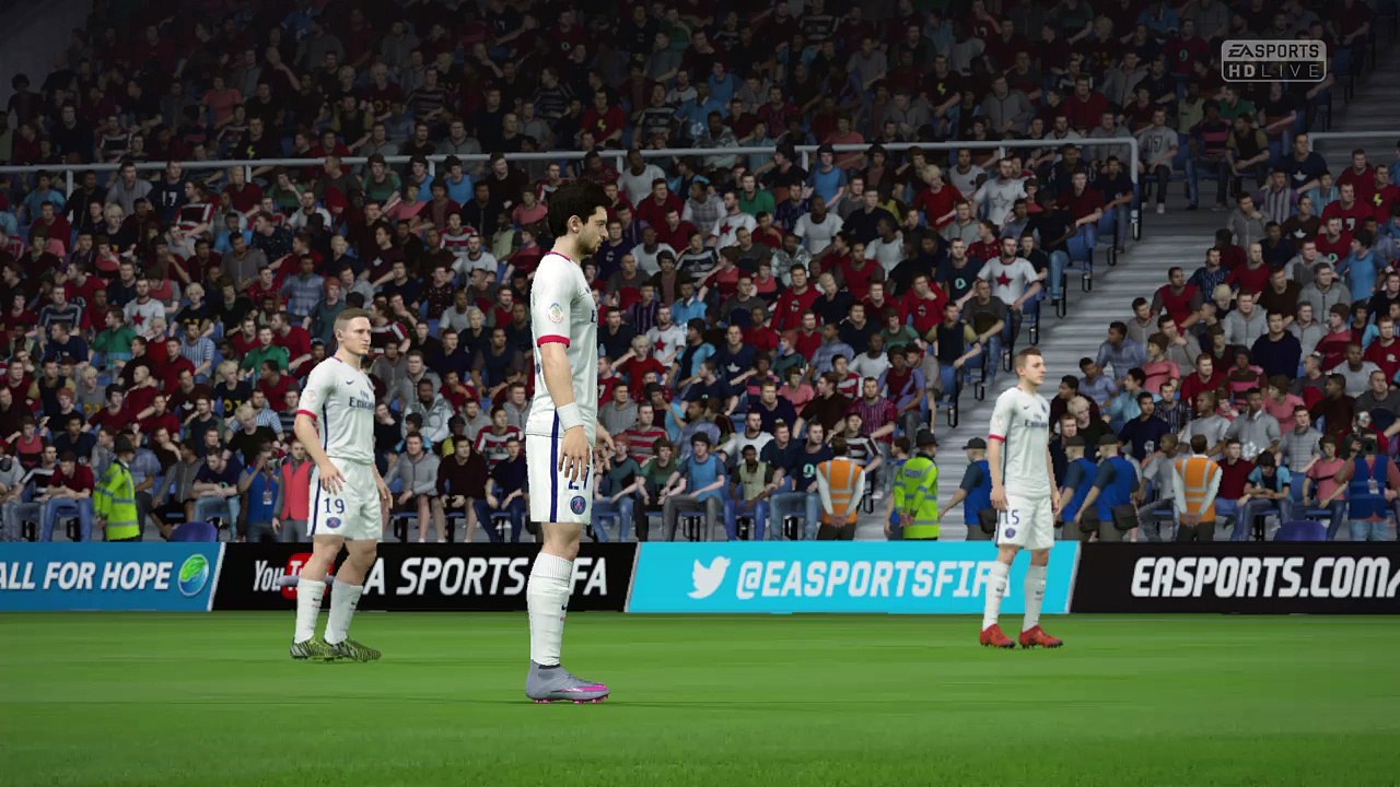 FIFA 16 Partita carriera 0-2 FCM - PSG, 2° T,#mjjdilandog
