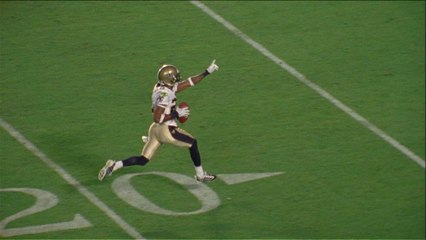Tracy Porter's pick-six in Super Bowl XLIV