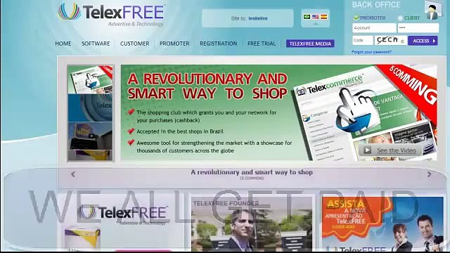 Telexfree Make money while you sleep! Paid weekly Elex45 301-351-4911