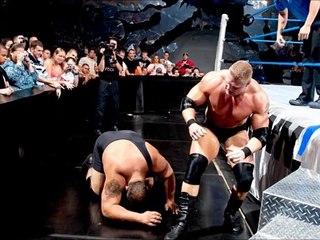 WWE Monday Night RAW 25/01/2016 Brock Lesnar Destroy Big Show