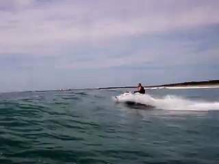 Jumping waves at Cocoa Beach
