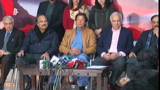 Imran Khan Q&A Session with Journalists After Media Press Talk in Lahore 27/01/2016