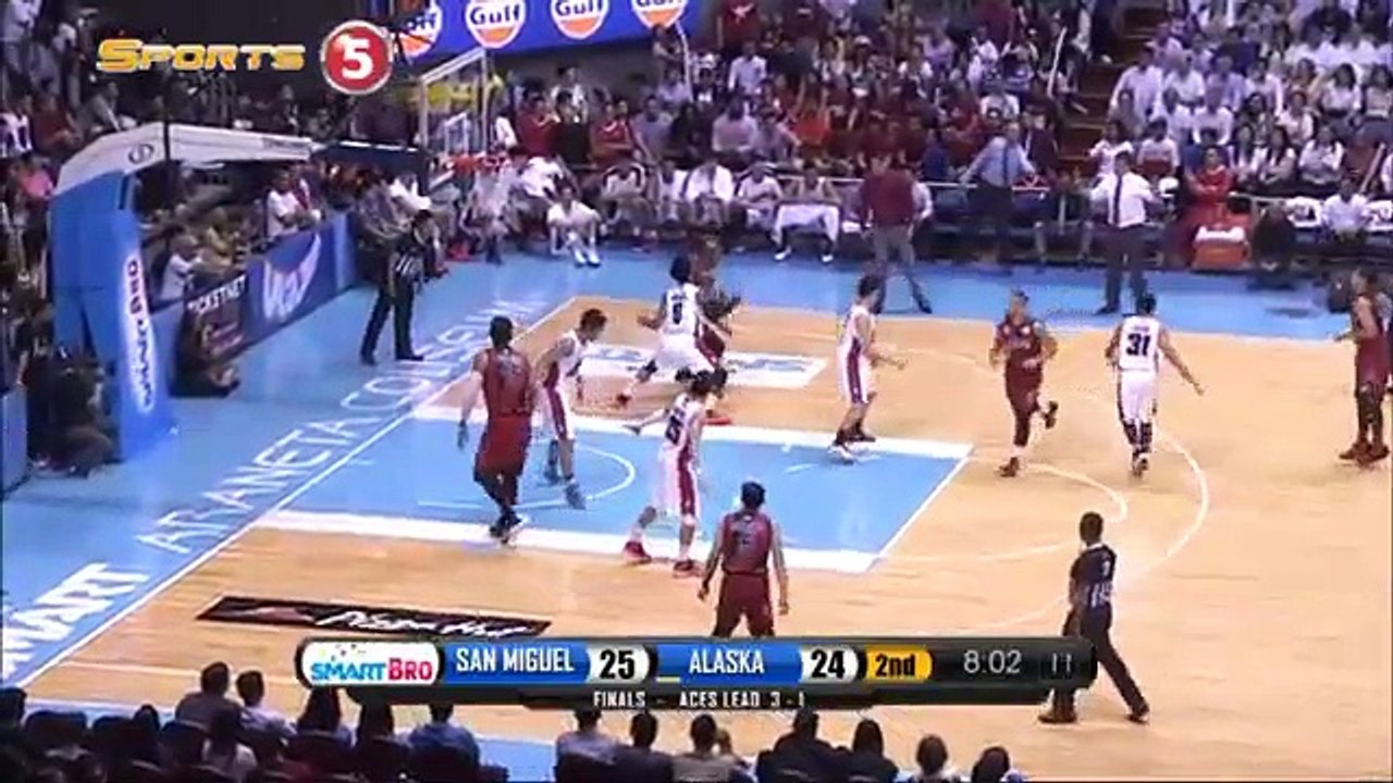 San Miguel vs Alaska -Q2- Finals Game 5 Philippine Cup 2015-2016
