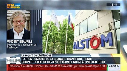 Le regard de Challenges: Henri Poupart-Lafarge va prendre demain les commandes d'Alstom - 27/01