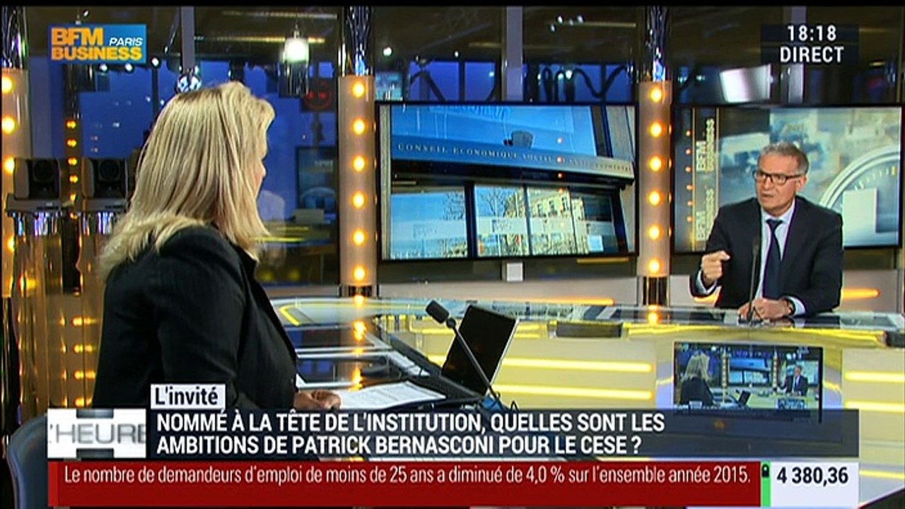 Patrick Bernasconi estime que le CESE n'est pas assez utilisé - 27/01