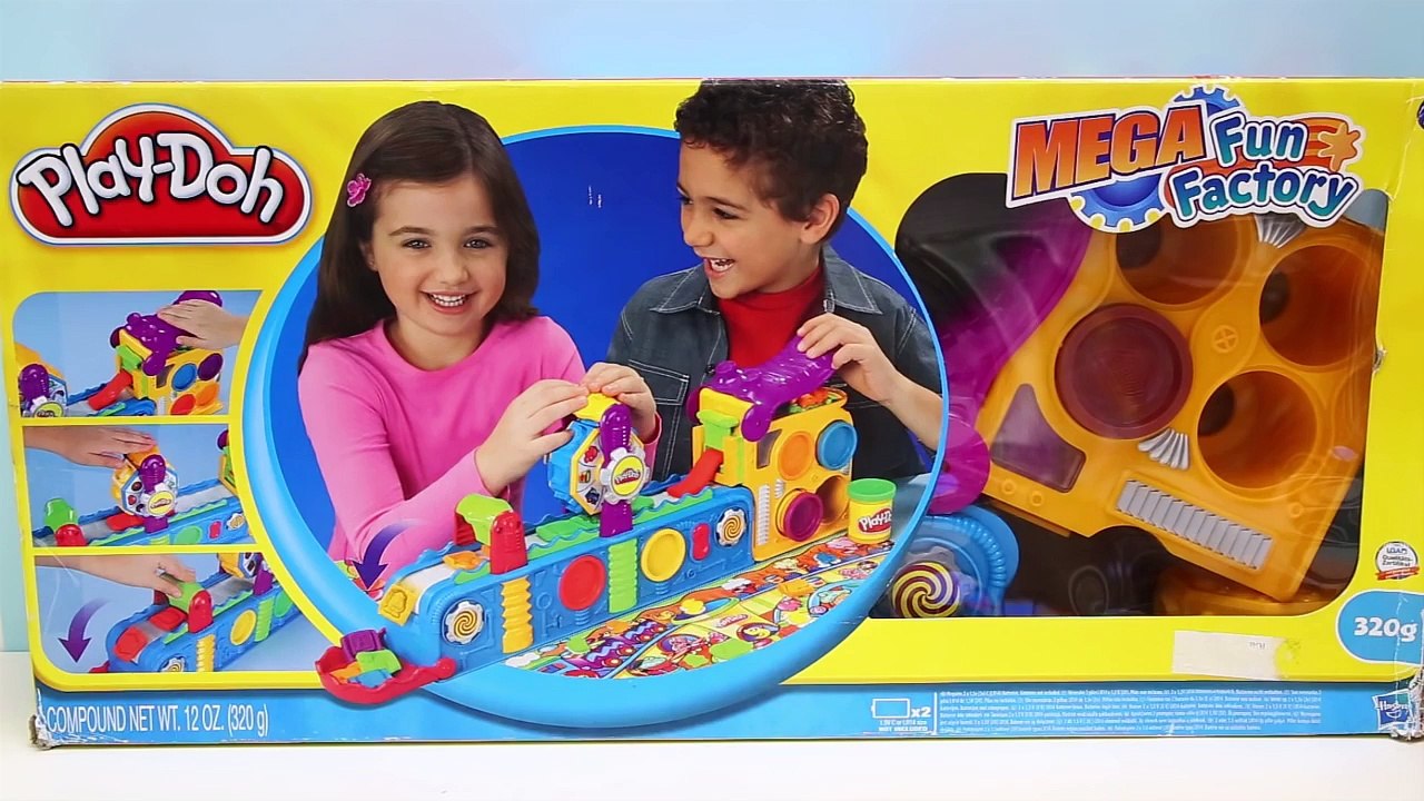 Play Doh Fun Factory Play Doh Mega Fun Factory Hasbro Toys Review ...