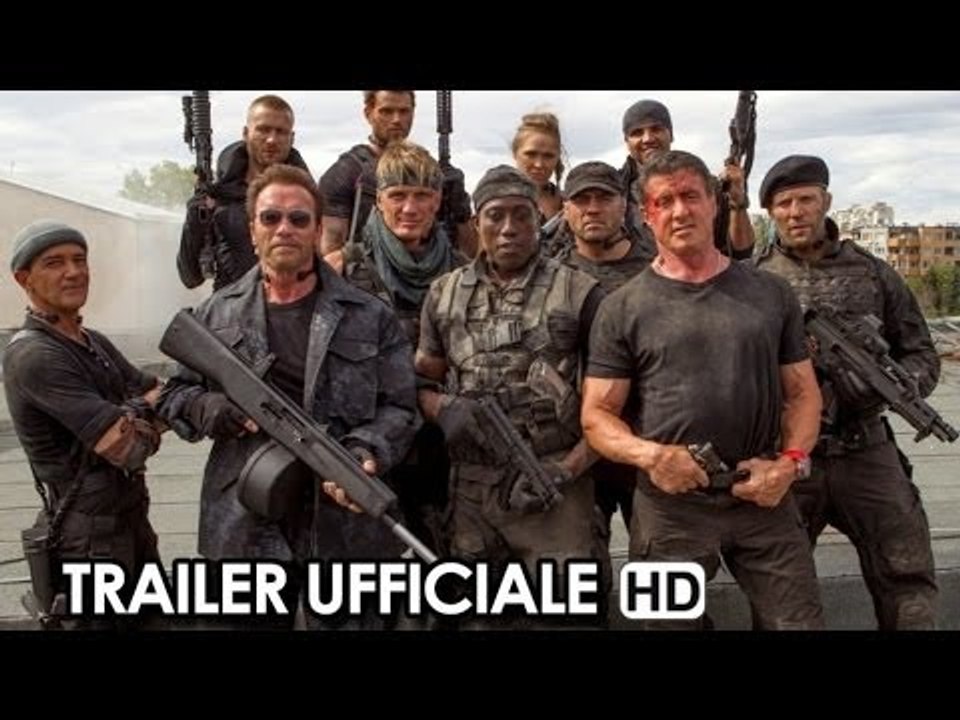 I Mercenari 3 - The Expendables 3 Trailer Ufficiale in lingua originale #1 (2014) Stallone HD