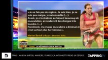 TPMS – Marion Bartoli amaigrie et critiquée, Francesca Antoniotti prend sa défense (Vidéo)