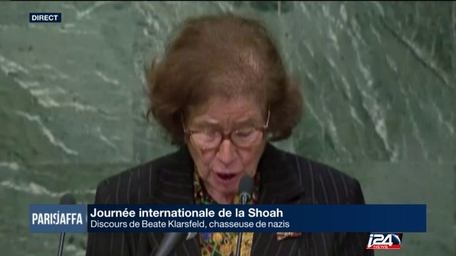 Discours de Beate Klarsfeld, militante anti-nazie, aux Nations Unies