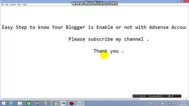 Easy Step to know Your Blogger is Enable or not with Adsense Account