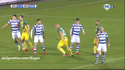 Mike Havenaar Goal HD - Graafschap 0-1 Den Haag - 24-01-2016 Eredivisie