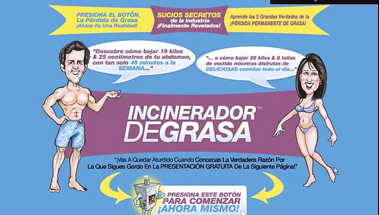 Como Quemar Grasa-Para Quemar Grasa....Incinerador de Grasa-Metodo Efectivo