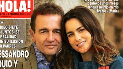 Alessandro Lequio y María Palacios van a ser padres