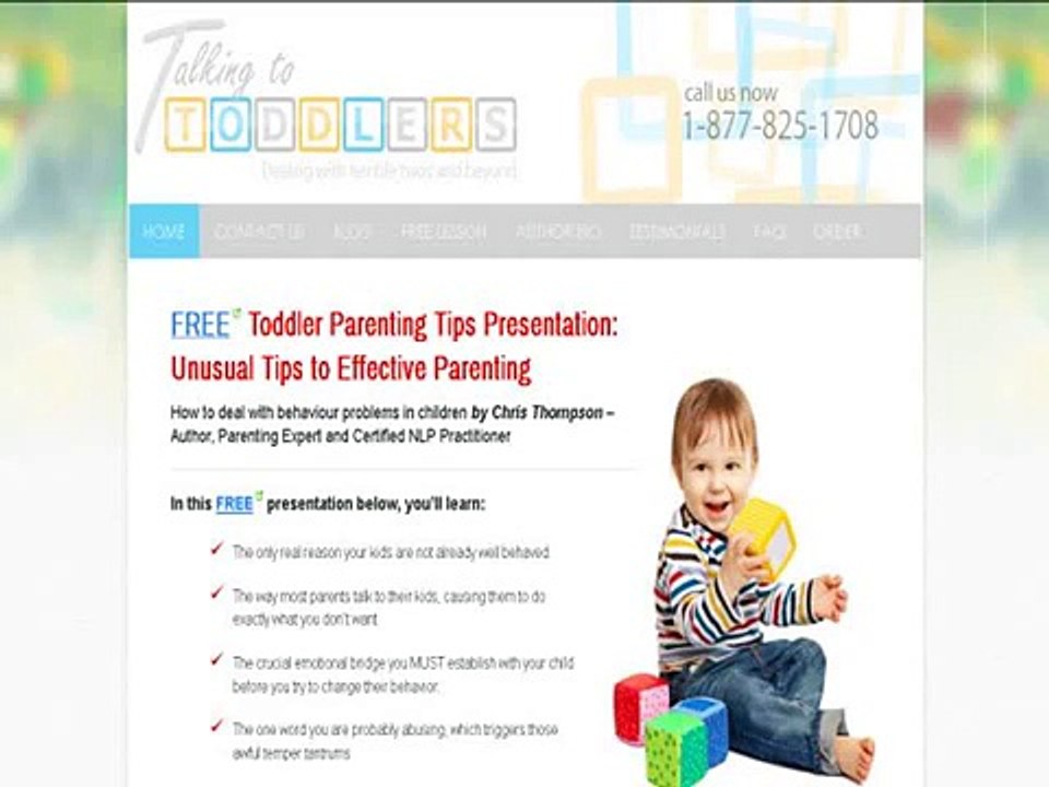 Talking To Toddlers