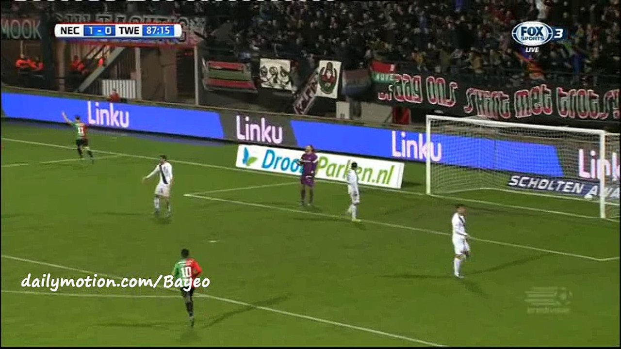 Christian Santos Goal HD - Nijmegen 2-0 Twente - 24-01-2016 Eredivisie
