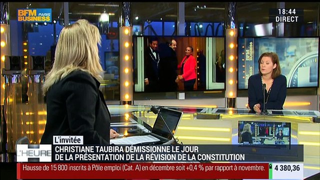 La démission de Christiane Taubira et l'arrivée de Jean-Jacques Urvoas ne sont pas une surprise , Béatrice Brugère - 27/01