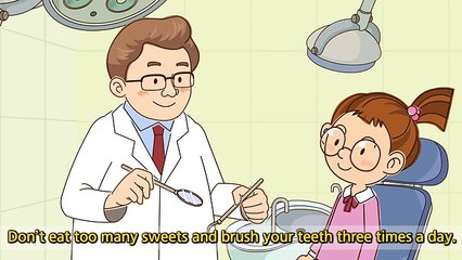 [Toothache] What's wrong (At the dentist) - Easy for Kids -