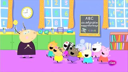 Peppa pig trabajar y jugar