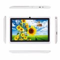 7 White Quad Core Allwinner A33 Google Android 4.4 Dual Camera WiFi Bluetooth 1G/8GB Tablet PC MID EUplug -in Tablet PCs from Computer