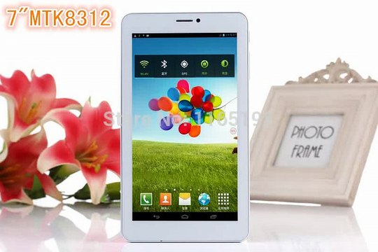 cheapest 7 inch MTK8312 3G GSM Andriod 4.2 Dual Sim Card Dual Cameras/Core with Bluetooth WIFI flashligjt phone callTablet PC-in Tablet PCs from Computer