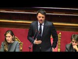 Roma - Renzi al Senato su mozione di sfiducia al Governo (27.01.16)
