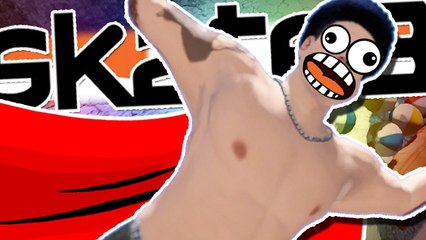 DanTDM Skate 3   SUPERMAN GLITCH STUNTS!!