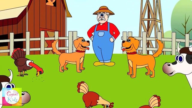 Old MacDonald Had a Farm Nursery Rhyme - Kids Animation Rhymes Songs