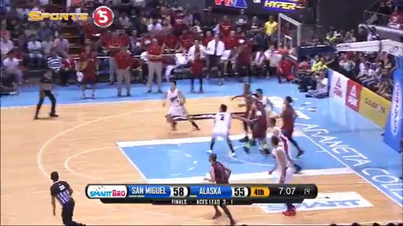 San Miguel vs Alaska -Q4- Finals Game 5 Philippine Cup 2015-2016