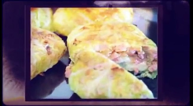 Ricetta veloce Involtini di verza ripieni di orzo,Quick recipe cabbage rolls stuffed with barley,快速配方白菜卷塞满了大麦