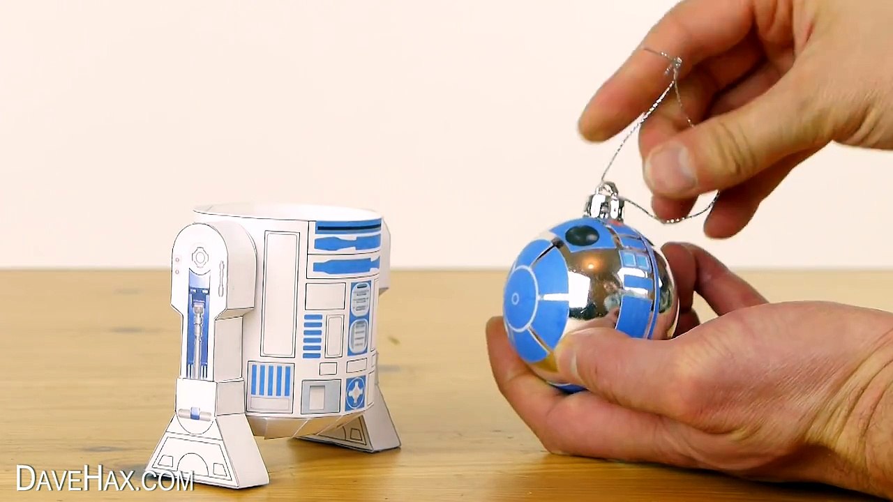 Make R2-D2 Star Wars Model