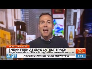 Sia- Move your body SUNRISE AUSTRALIA TV